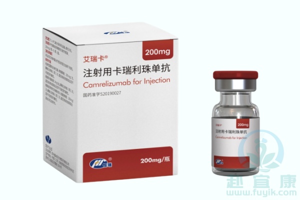 卡瑞利珠单抗(艾瑞卡,Camrelizumab)说明书
