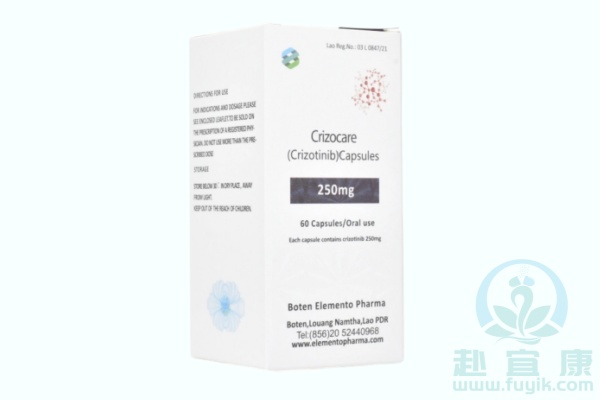 老挝元素克唑替尼(Crizotinib)说明书