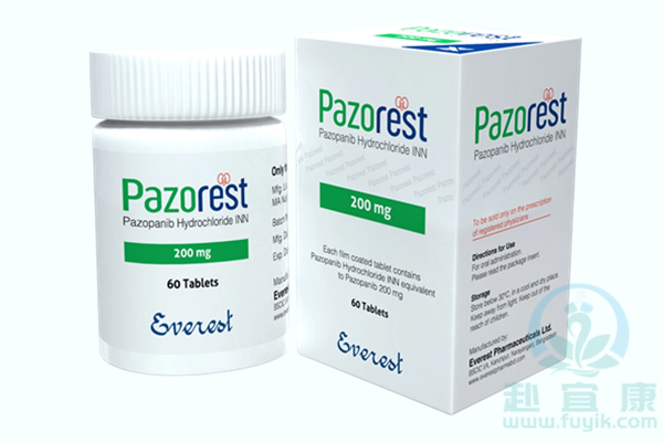 孟加拉珠峰培唑帕尼/帕唑帕尼(Pazorest)说明书