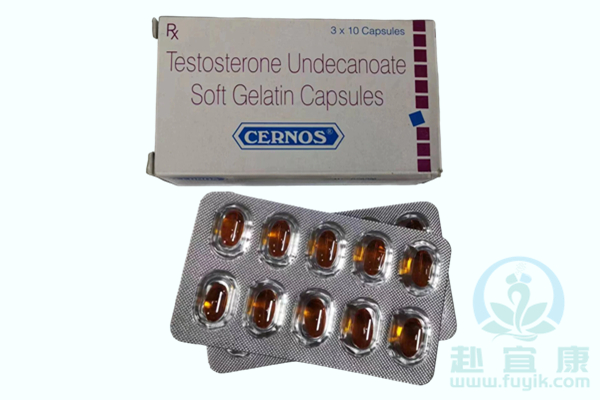 印度太阳十一酸睾酮软胶囊(Cernos)说明书