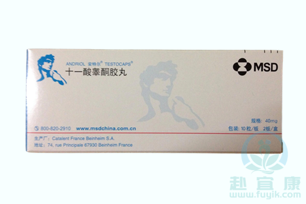 土耳其十一酸睾酮胶丸/安特尔(Andriol)说明书