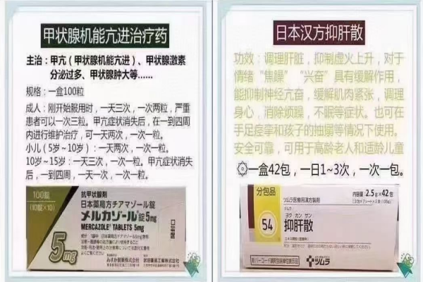日本甲状腺技能亢进治疗药|日本汉方抑肝散