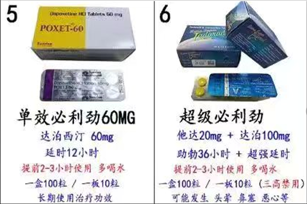 印度单效必利劲/印度超级必利劲说明书