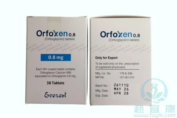 孟加拉珠峰奥氟格列隆(Orfoxen)说明书